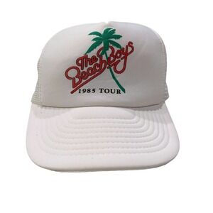 Vintage 1985 The Beach Boys Tour Trucker Hat Sportcap Snapback Rare 80s Concert